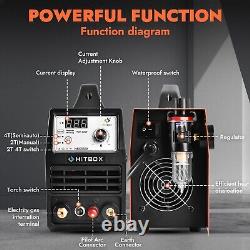 HITBOX HBC5500 CNC Plasma Cutter Compact Inverter Welding Machine for Home Use