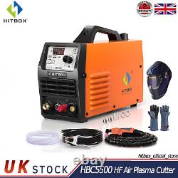 HITBOX HF Air Plasma Cutter Clean Cut Non-Touch ARC Cutting Machine 220V UK Plug