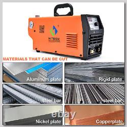 HITBOX HF Air Plasma Cutter Non-Touch Pilot Arc 220V 55A Cutting Machine Helmet