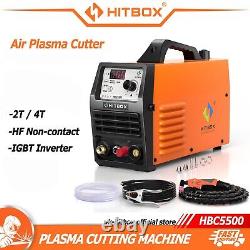 HITBOX HF Air Plasma Cutter Non-Touch Pilot Arc Inverter 220V Cutting Machine UK