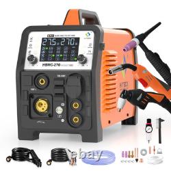 HITBOX MIG/TIG/MMA/CUT 6in1 Welding Machine 200A Aluminium MIG Air Plasma Cutter
