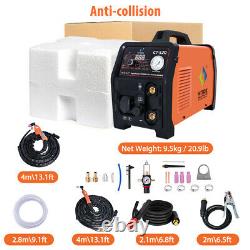 HITBOX Plasma Cutter 220V MMA ARC TIG Pulse Welder Machine With Foot Pedal CT520