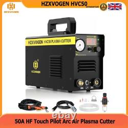 HZXVOGEN 50Amp 230V Plasma Cutter Contact Touch Pilot Arc Clean Cut Machine IGBT