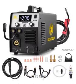 HZXVOGEN 5in1 MIG TIG MMA Welding Machine Plasma Cutter Welder Gas/Gasless 250A