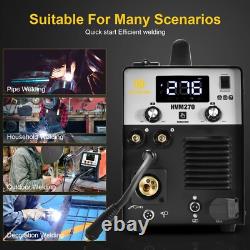 HZXVOGEN 5in1 MIG TIG MMA Welding Machine Plasma Cutter Welder Gas/Gasless 250A