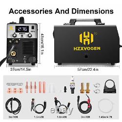 HZXVOGEN 5in1 MIG Welder CUT TIG MMA Plasma Cutter 250A Welding Machine IGBT