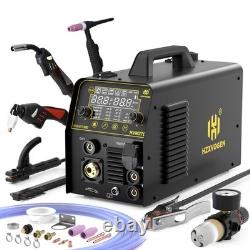 HZXVOGEN 6IN1 MIG/CUT/TIG/MMA Welder Gas/Gasless Welding Machine Plasma Cutter