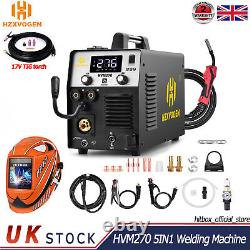 HZXVOGEN MIG CUT TIG MMA Welder Gas/Gasless MIG Welding Machine Plasma Cutter UK
