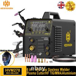 HZXVOGEN MIG/TIG/CUT/MMA Welding Machine 250A Gas NoGas MIG Welder Plasma Cutter