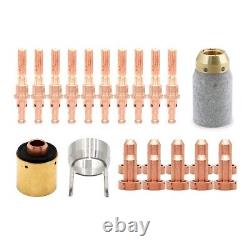 High Quality Plasma Electrode Tip 80A 23pcs for SL60100 Cutting Machine