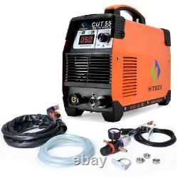 Hitbox Air Plasma Cutter Cut-55 50amp Inverter Igbt Pilot Arc Cutting Machine