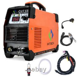 Hitbox Air Plasma Cutter Cut-55 50amp Inverter Igbt Pilot Arc Cutting Machine