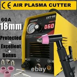 ICUT-60, 60 Amp Air Plasma Cutter HF Inverter Cutting Machine IGBT CUT 1-18mm