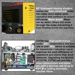 ICUT-60, 60 Amp Air Plasma Cutter HF Inverter Cutting Machine IGBT CUT 1-18mm