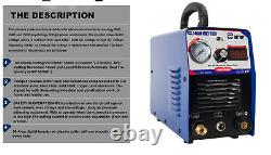 IGBT 60 Amp Air Plasma Cutter HF Inverter Cutting Machine & AG60 Kits 22/55PCS