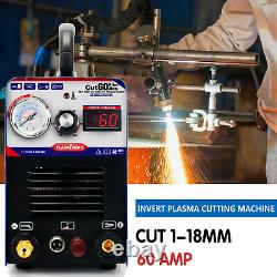 IGBT Air Plasma Cutter Machine 60A CNC Pilot Arc Machine Non-Torch Cut 220V