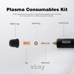 IPTM 60 Straight Plasma Torch Head Body 60A for CNC Machine Tool Applications
