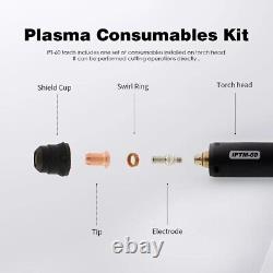 IPTM 60 Straight Plasma Torch Head Body 60A for CNC Machine Tool Applications