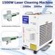 Industry 1500w Handheld Fiber Laser Cleaning Machine & 9 Kinds Of Cleaning Model