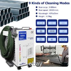 Industry 1500W Handheld Fiber Laser Cleaning Machine & 9 kinds of Cleaning Model
