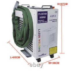 KPL 1500W Laser Welder 4 in 1 Laser Welding Cutting Cleaning Auto Wire Feeder UK
