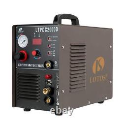 Lotos Multi Process Welder 14 x 17 x 8 3-in-1 Electric Machine + Tips, Torch