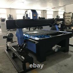 New 15001500mm Plasma Metal Cutting Machine Table, CNC Cutter With Rotary Pipe