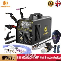 New 6IN1 MIG/TIG/CUT/MMA Welding Machine 250A 220V Aluminum Air Plasma Cutter UK