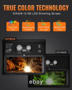 New HVM270 6IN1 MIG/TIG/CUT/ARC Welding Machine Aluminum 250A IGBT Plasma Cutter