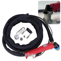 P80 Plasma Cutter Torch with Air Gas and Recommended Gas Pressure (4 5 5 0 Bar)