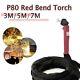 P80 Red Air Plasma Cutting Cutter Torch Pilot Arc 10/16/23 Feet Cutting Machine