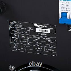 PLASMA CUTTER 110 SHERMAN 400V Three phase Cutting machine cuts up to 40mm