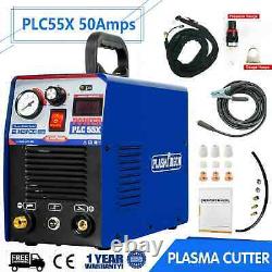 PLC55 IGBT Air Plasma Cutter 50Amp DC Inverter 110V /220V HF Cutting Machine