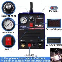 PLC65Pro 220V 65A Plasma Cutter Machine Pilot Arc IGBT DC Inverter British plug