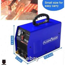 PLC65X 220V 65A Plasma Cutter Machine IGBT Inverter 18mm Clean Cuts LED Display