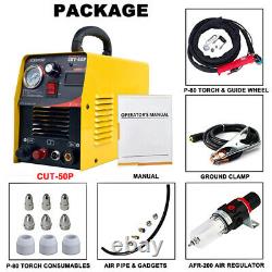 Pilot ARC 50AMP AIR PLASMA CUTTER CUT-50P IGBT CUTTING MACHINE ACCESSORIES