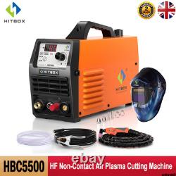 Pilot ARC Air Plasma Cutting Machine 55A 220V IGBT No Contact 2T/4T HF Cutter UK