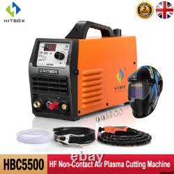 Pilot ARC Air Plasma Cutting Machine 55A 220V IGBT Non-touch 2T/4T HF Cutter UK