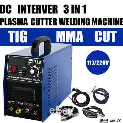 Pilot ARC Plasma Cutter / MMA / TIG Welder Tosense CT312P 3 in 1 machine