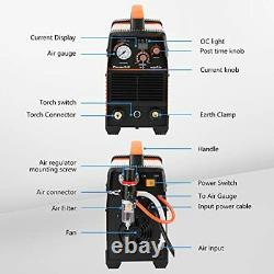 Plasma Cutter, 45Amps Plasma Cutting Machine, 110/220V Dual Voltage Metal