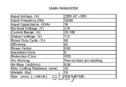 Plasma Cutter CUT100A Industrial Machine IGBT Inverter 100A CUT 30mm+Consumables