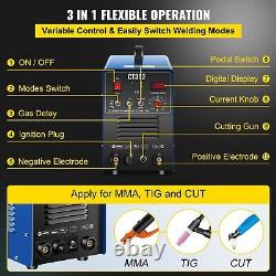 Plasma Cutter Ct312 3 In1 Combo Welding Machine