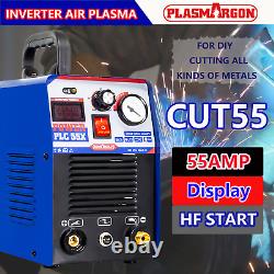 Plasma Cutter HF DC 55A Inverter 230V Cutting Machine 1/2 Inch Clean Cut