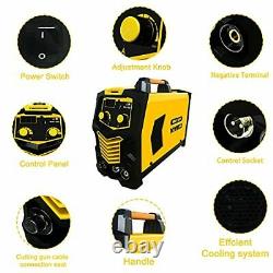 Plasma Cutter Machine, Dual Voltage 110/220V 50A, Portable Air Plasma Cutting