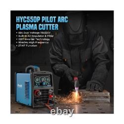 Plasma Cutter with Large LED Display, Non-Touch Pilot Arc Air Sensor hyna