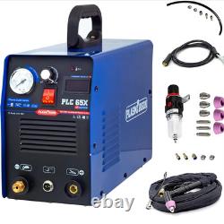 Plasma Cutting Machine PLC65X Portable Plasma Cutter 65A 18mm Clean Cut 220V 60
