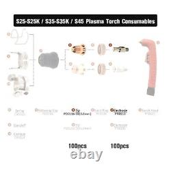 Plasma Torch Electrode Consumables Welding Materials PD0116-08 Plasma Machine