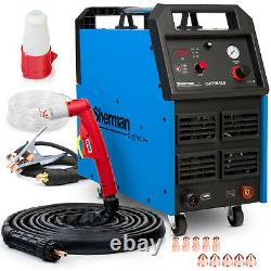 Plasma cutter Cutting machine up to 45mm SHERMAN 130 Handheld torch 400V 3PH