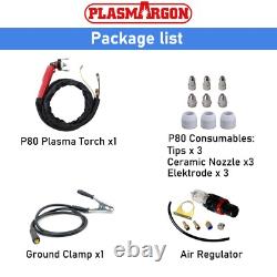 Plasma cutting machine 55-amp with 230-volt dual-voltage DC inverter cutting mac