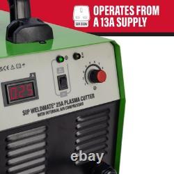 SIP WELDMATE Inverter Plasma Cutter with Built In Compressor 25A Cutting Machine
